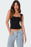 Marcella Wide Strap Corset