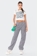 Stripe Out Cargo Pants