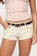 Buckle Babe Faux Leather Belt