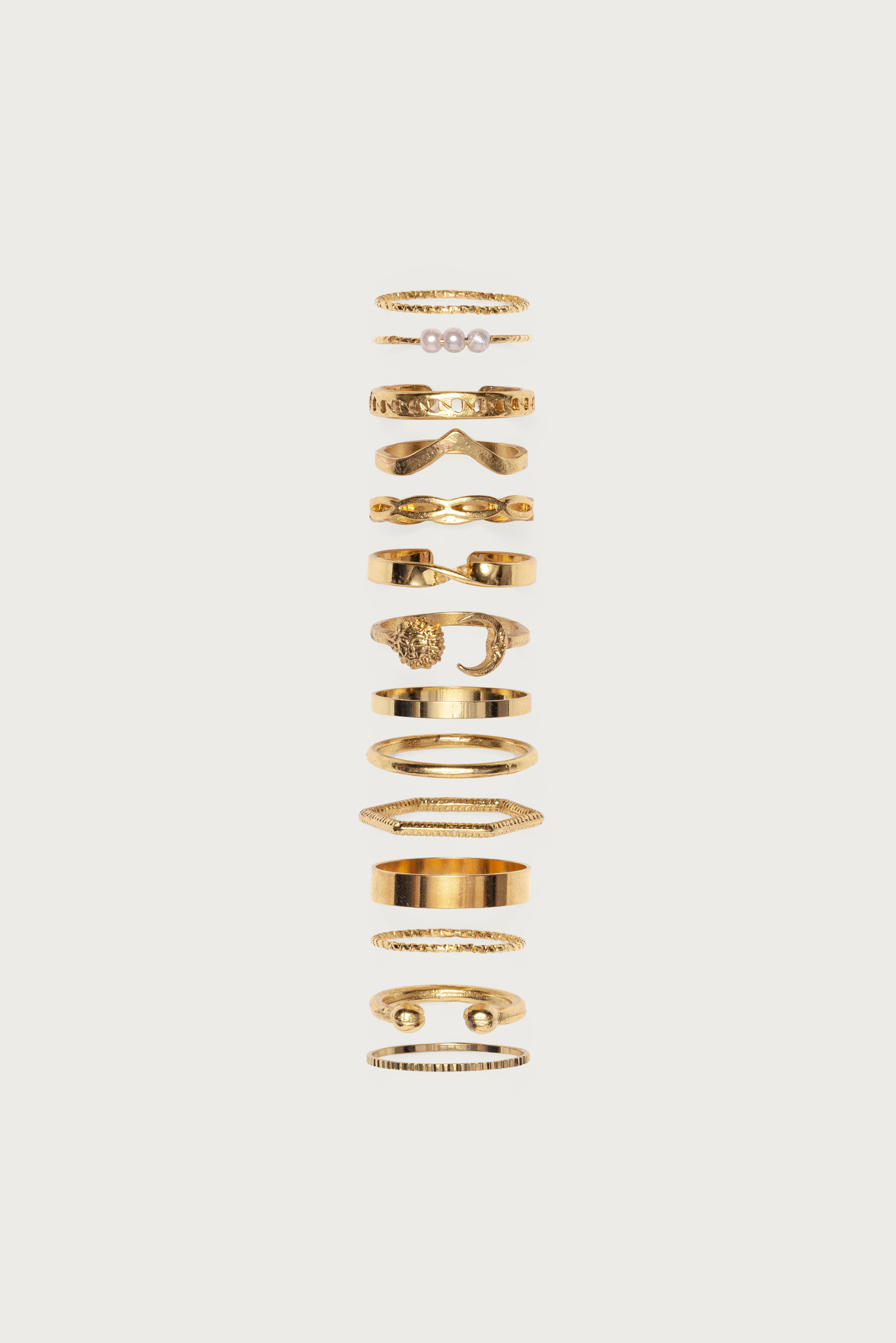 Assorted Stacking Ring Pack