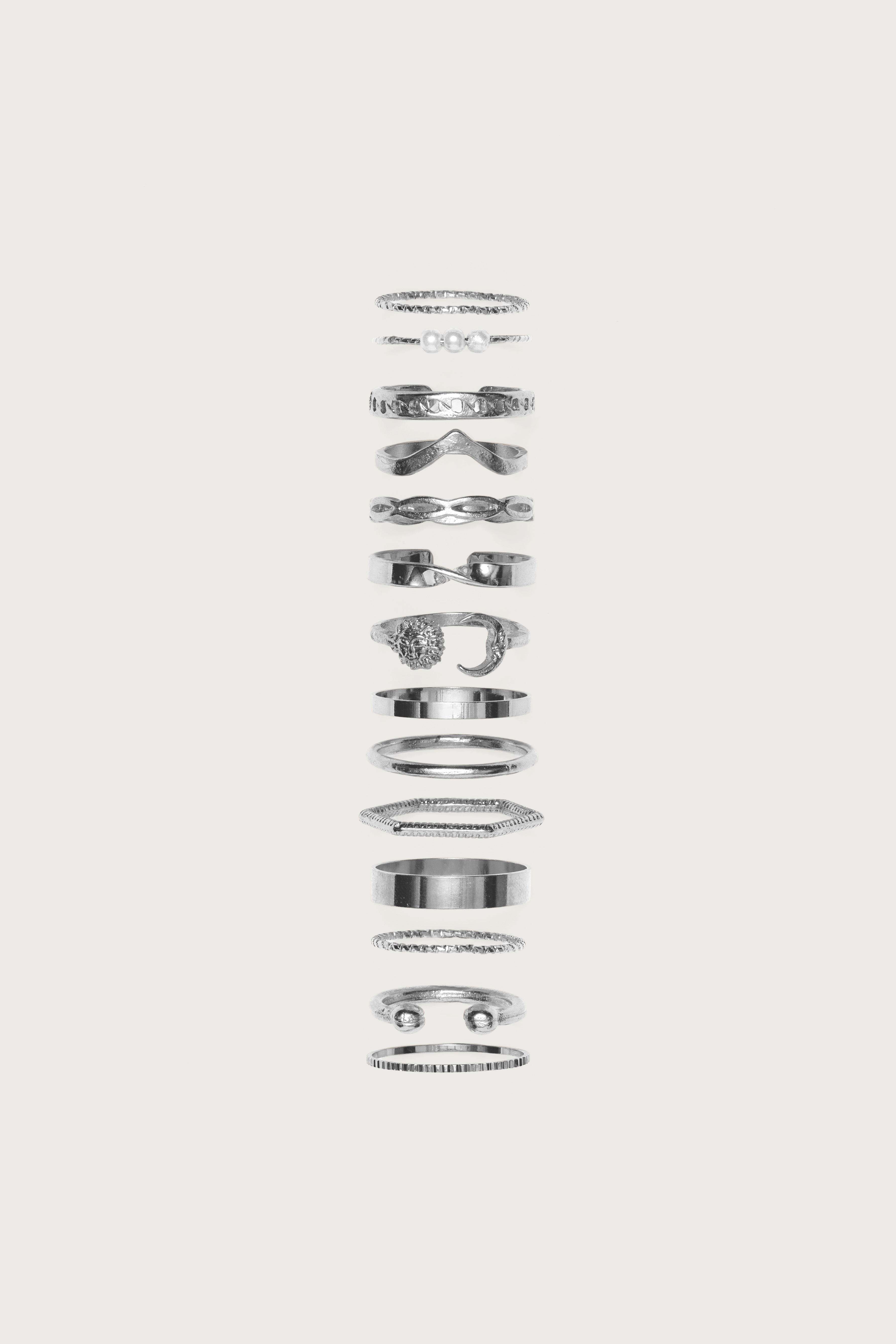 Assorted Stacking Ring Pack