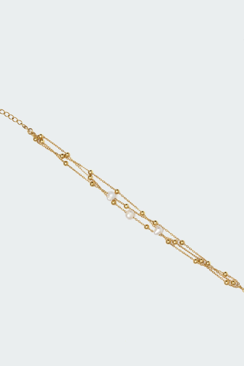 Pearly Layered Bracelet