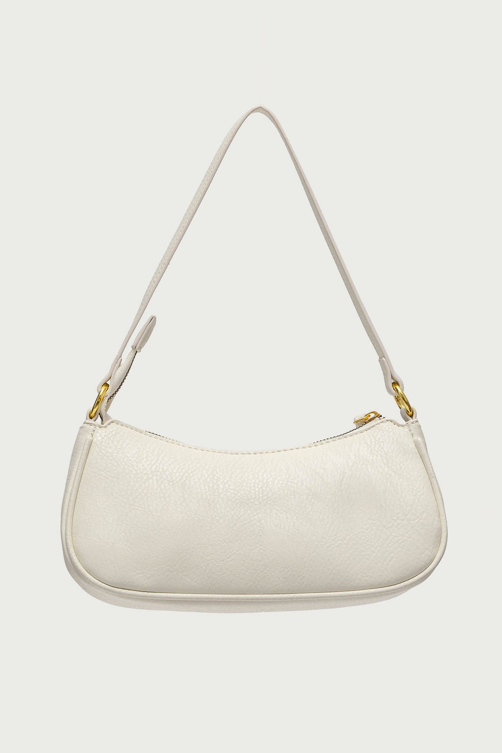 Zinnia Faux Leather Buckle Bag
