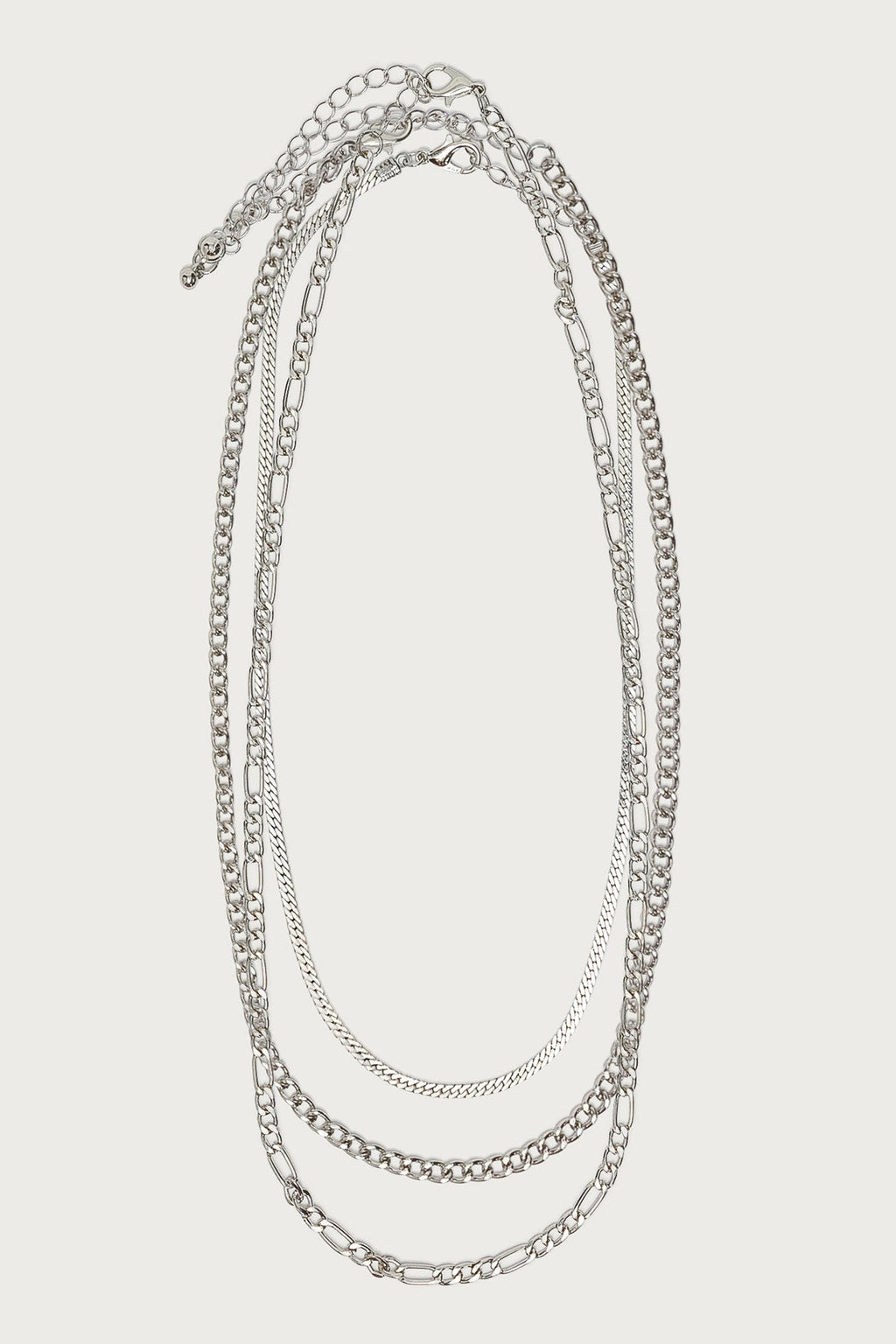 Chain Link Necklace Set