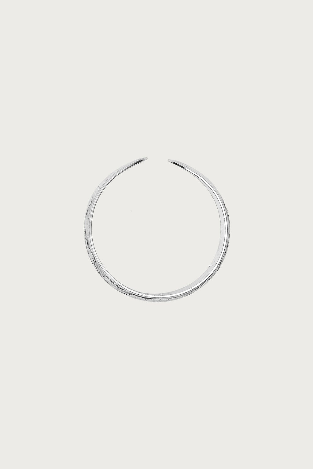 Engraved Floral Bangle Bracelet