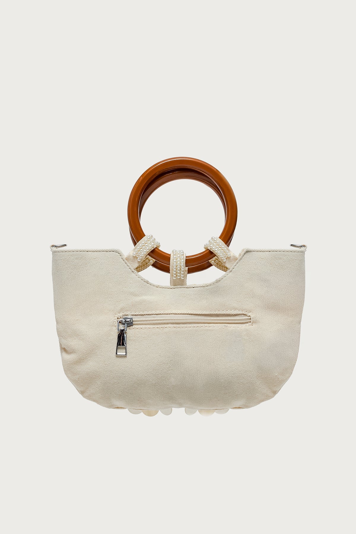 Iridescent Disc Hand Bag