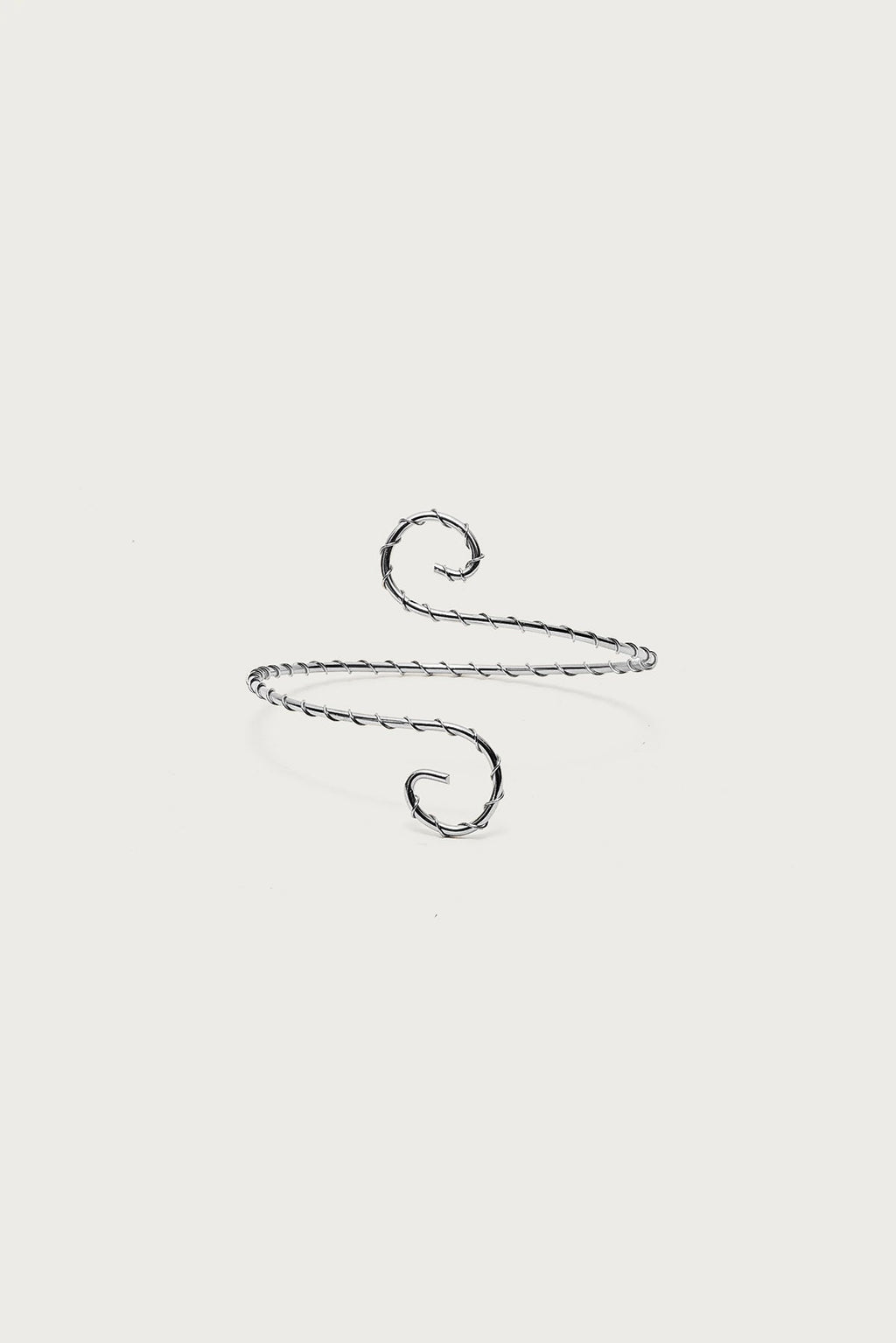 Spiral Twisted Arm Cuff