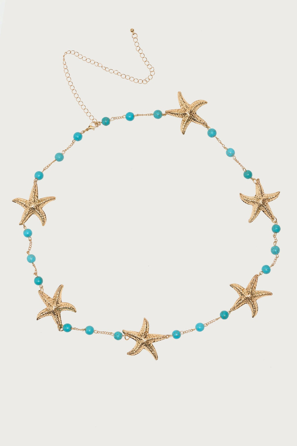 Sea Star Beaded Chain Belt
