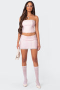 Silvie Printed Mini Skirt