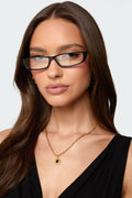 Blue Light Rectangle Glasses