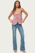 Mattea Low Rise Flared Jeans