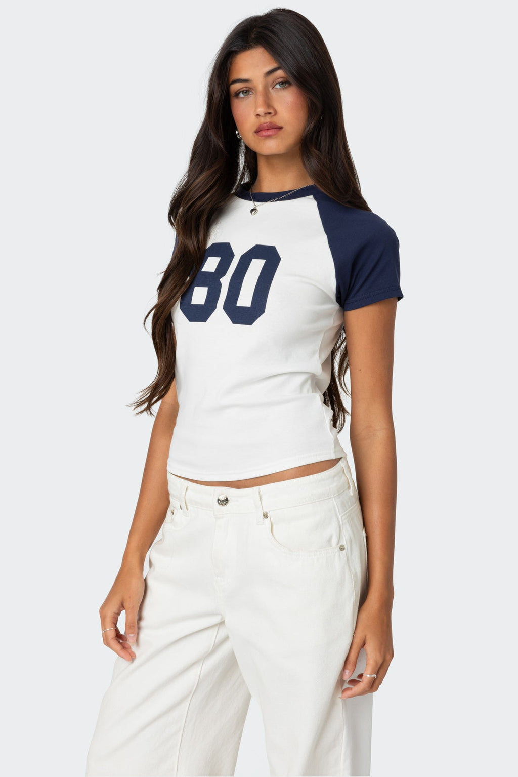 80'S Raglan T Shirt