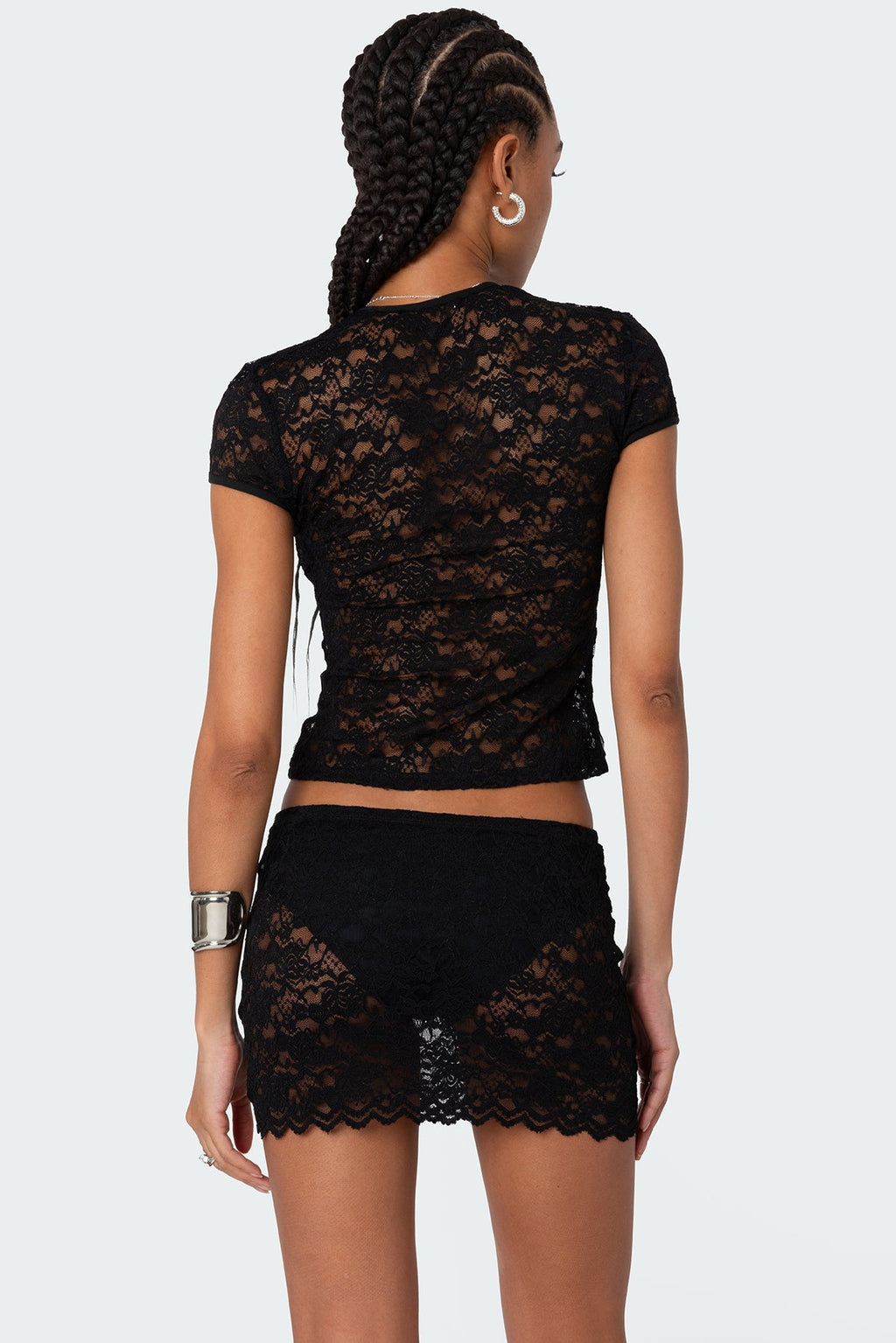 Kaori Sheer Lace Top