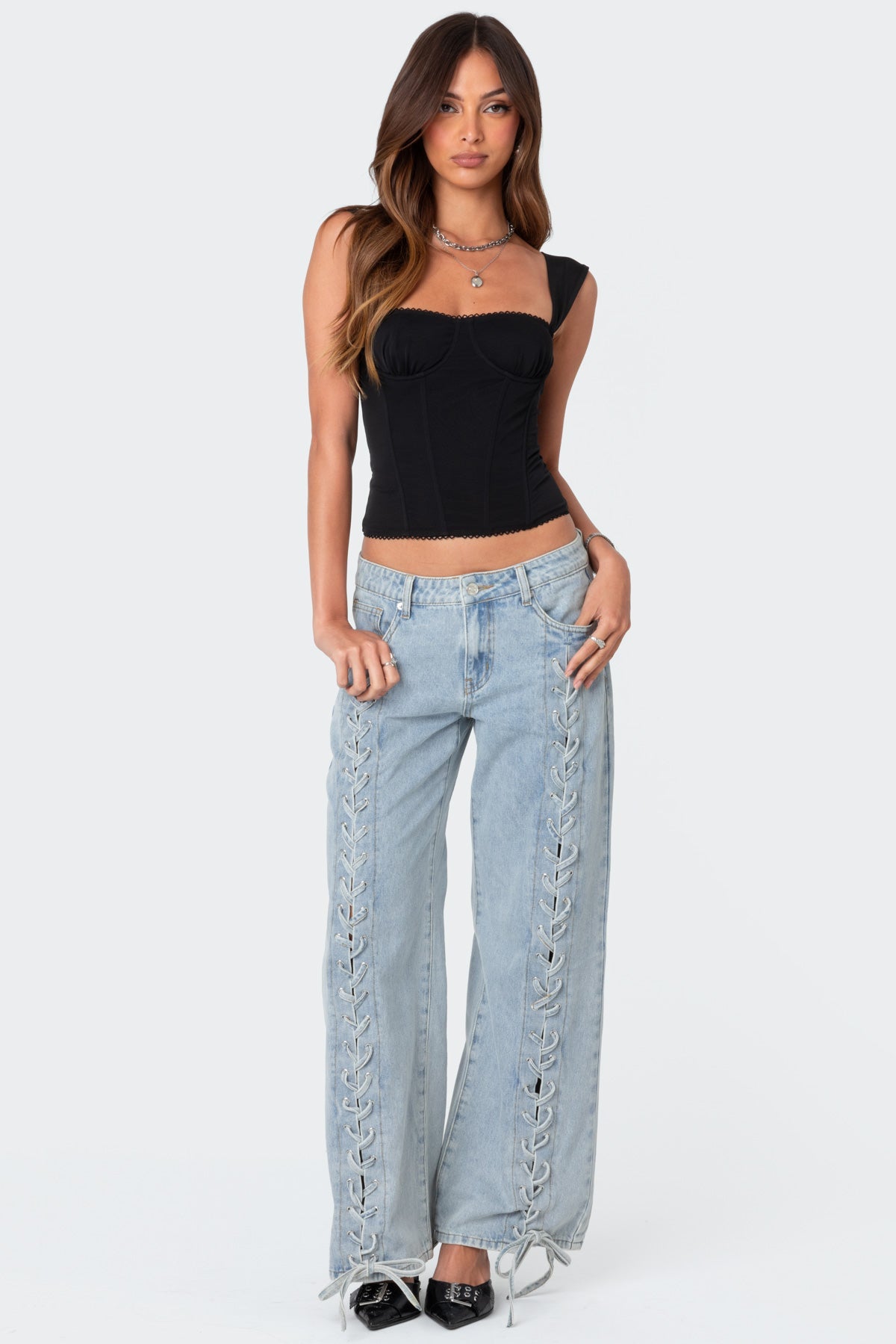 Marcella Wide Strap Corset