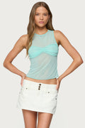 Erica Sheer Gathered Top