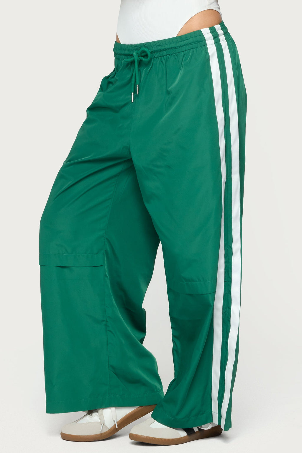 Petite Fauna Nylon Track Pants