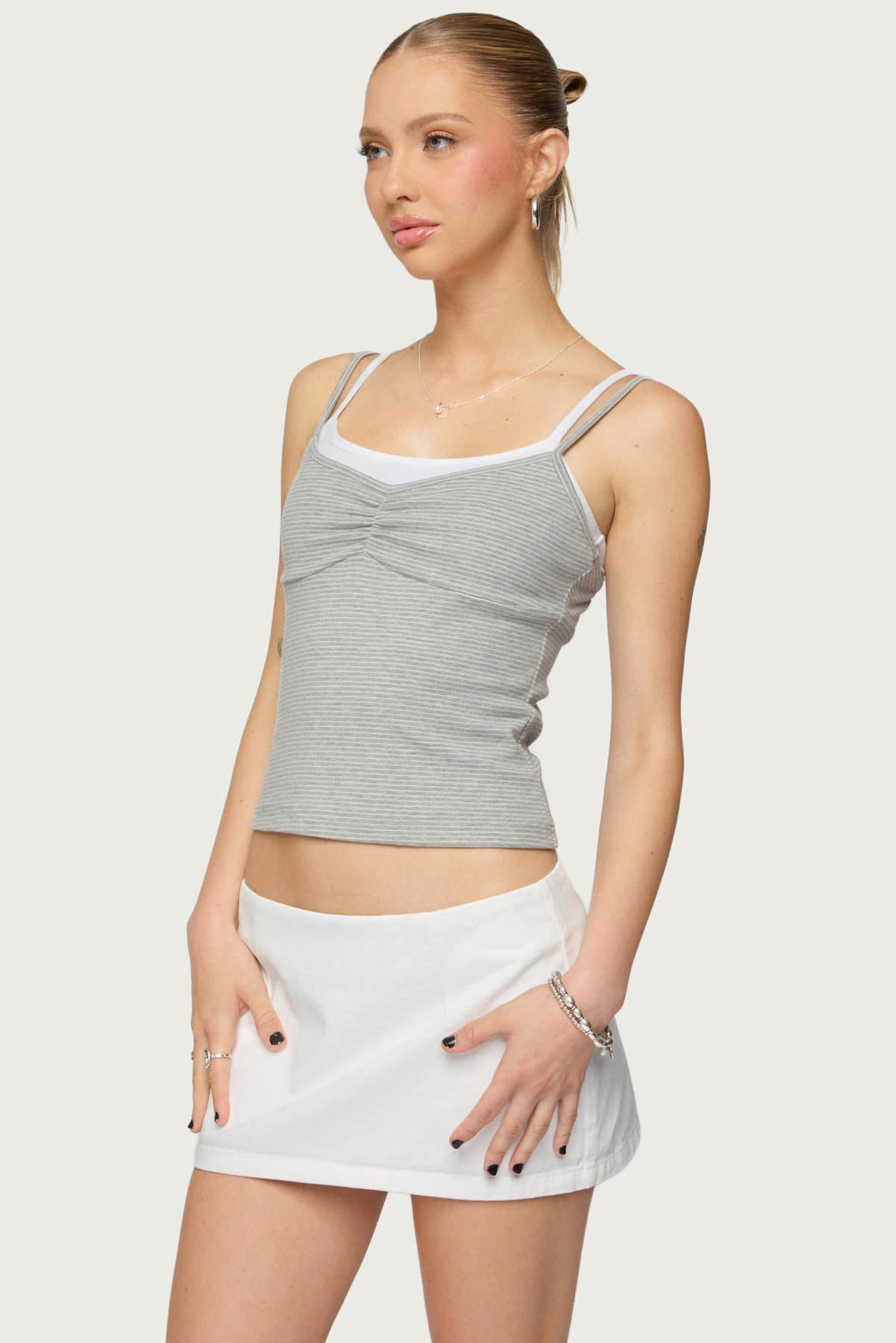 Lilian Layered Striped Tank Top