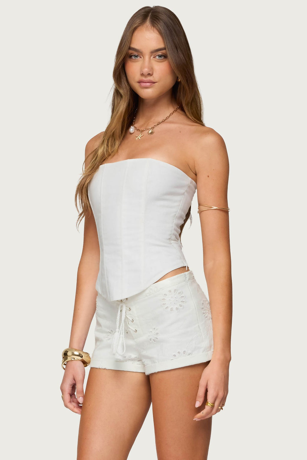 Hadar Linen Look Corset