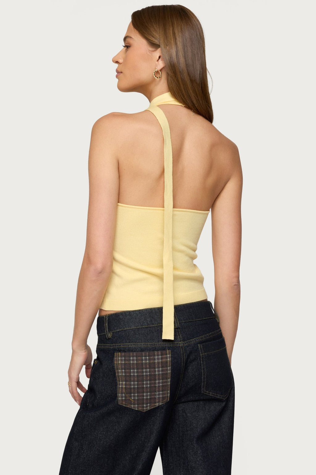Two Piece Knit Halter Top