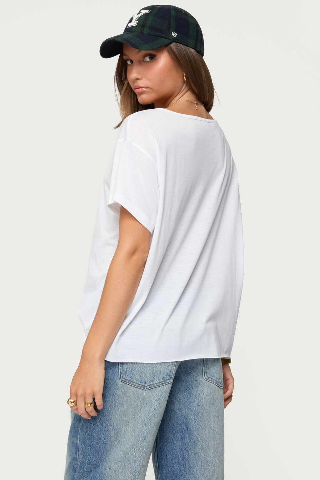 Sonora Oversized V Neck T Shirt