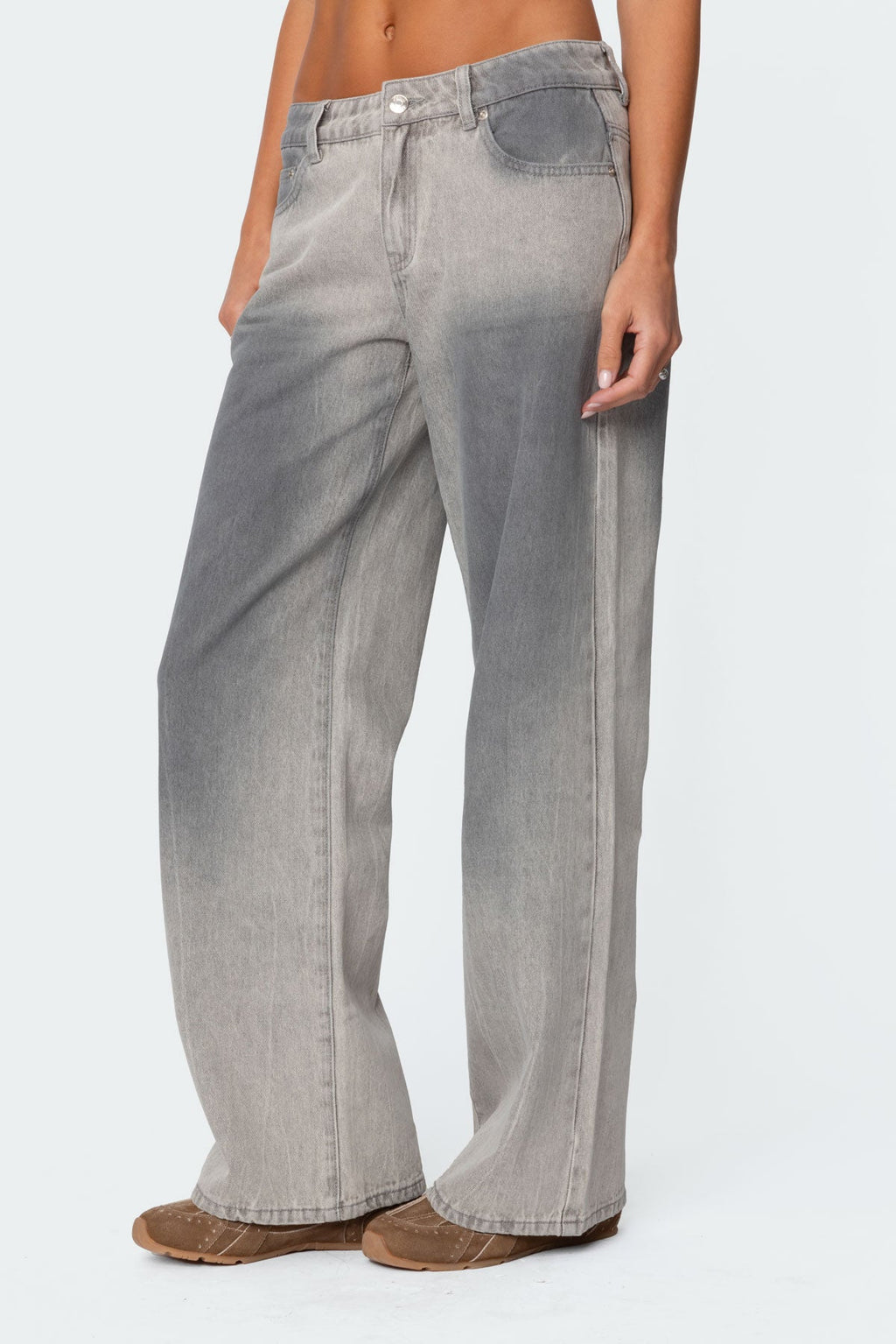 Joe Washed Low Rise Baggy Jeans