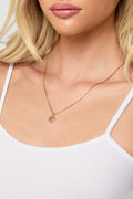 Button Charm Necklace