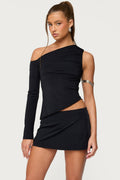 Lucretia Asymmetric Off Shoulder Top
