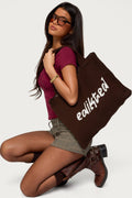 Edikted Knit Tote Bag