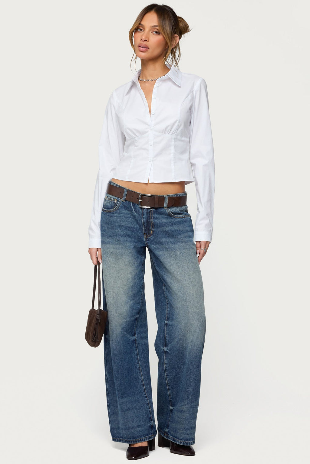 Laurna Tailored Button Up Shirt