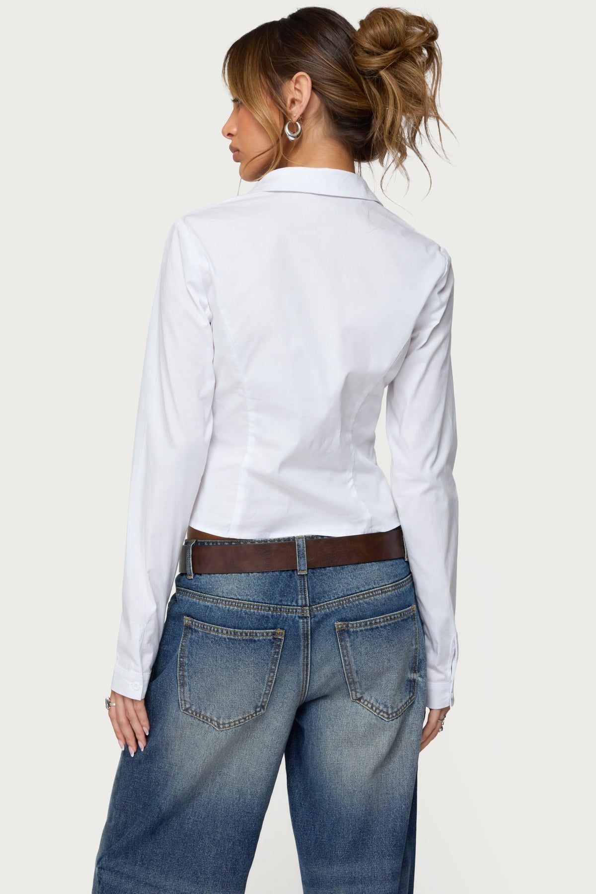 Laurna Tailored Button Up Shirt