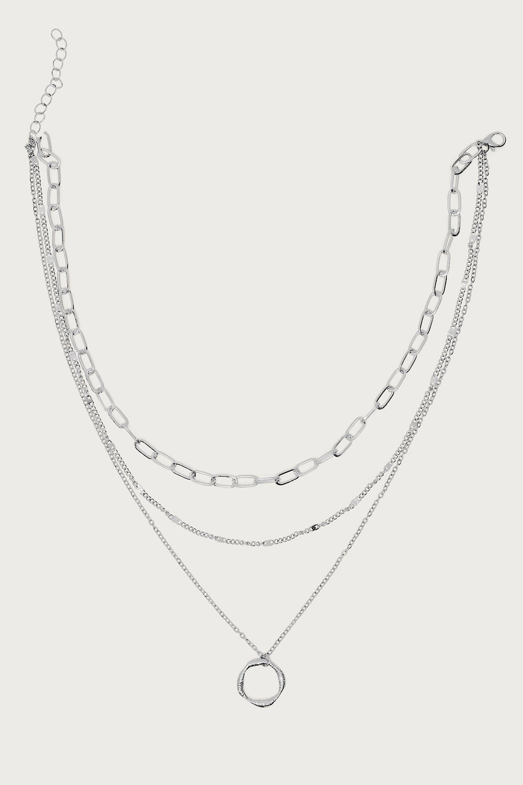 Layered Mixed Chain Necklace