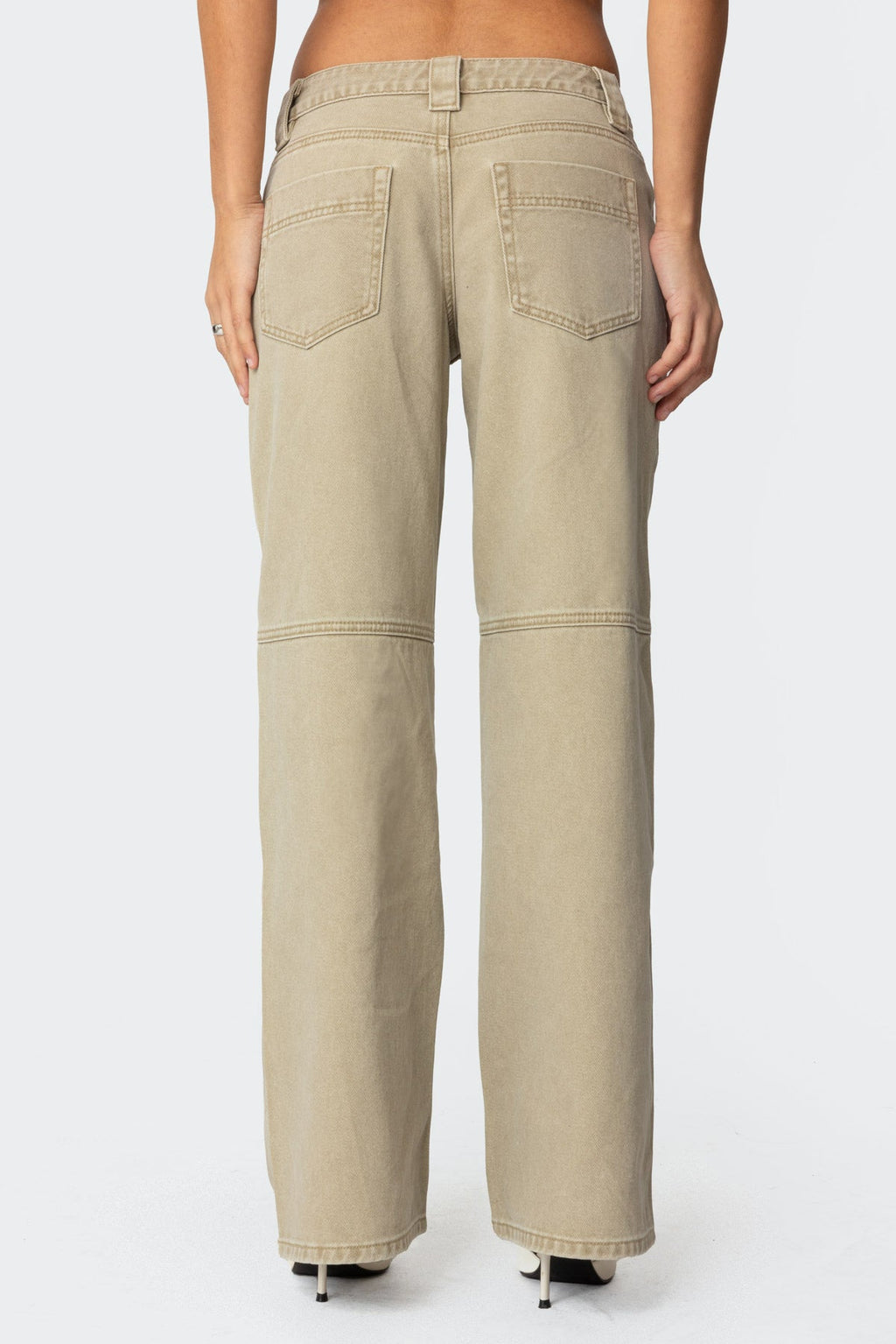 Morgan Low Rise Baggy Carpenter Jeans
