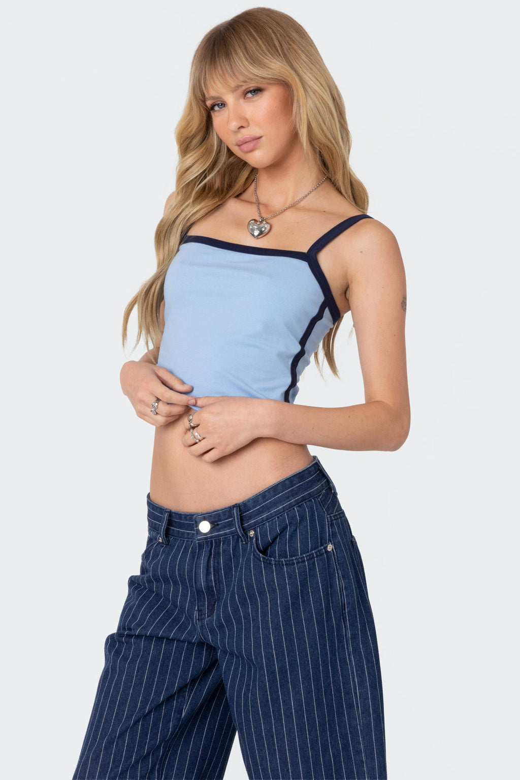 Francesca Contrast Tank Top