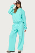Only Edikted Straight Leg Sweatpants