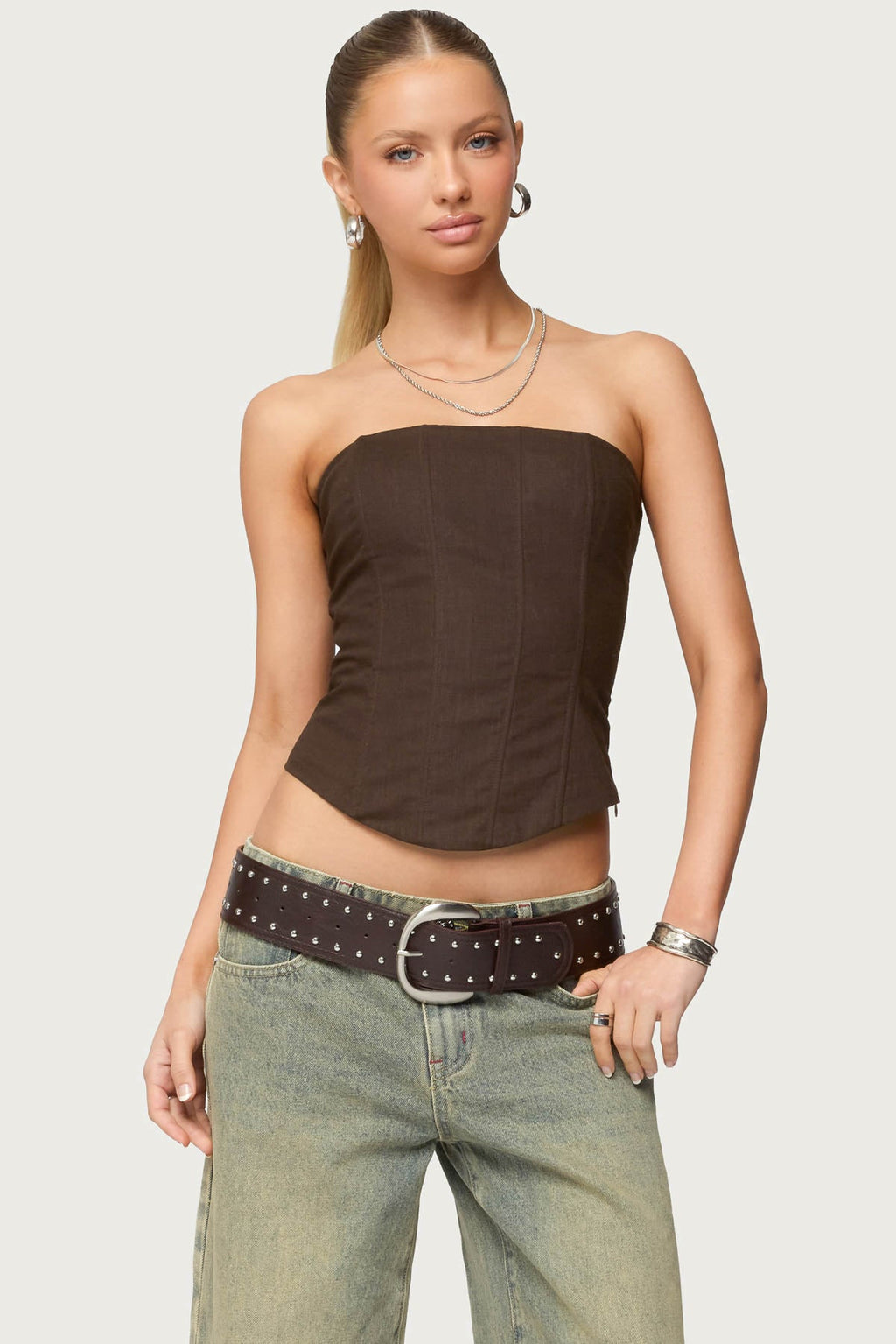 Hadar Linen Look Corset