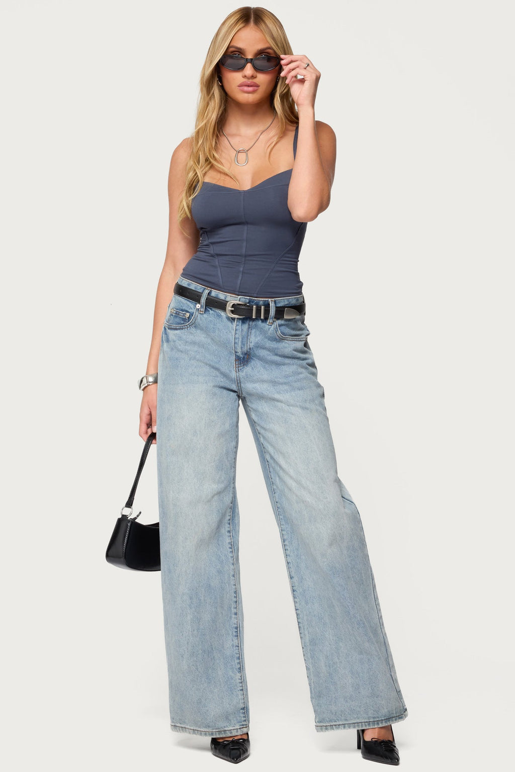 Katanya Lace Up Top