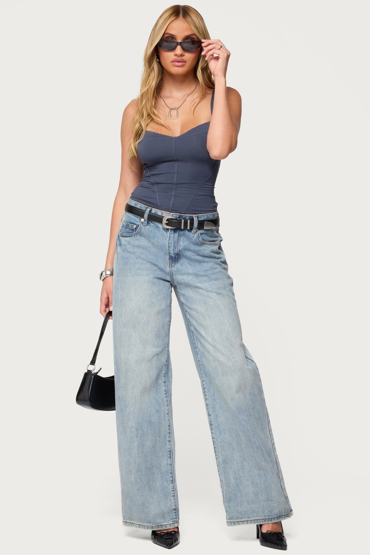 Katanya Lace Up Top