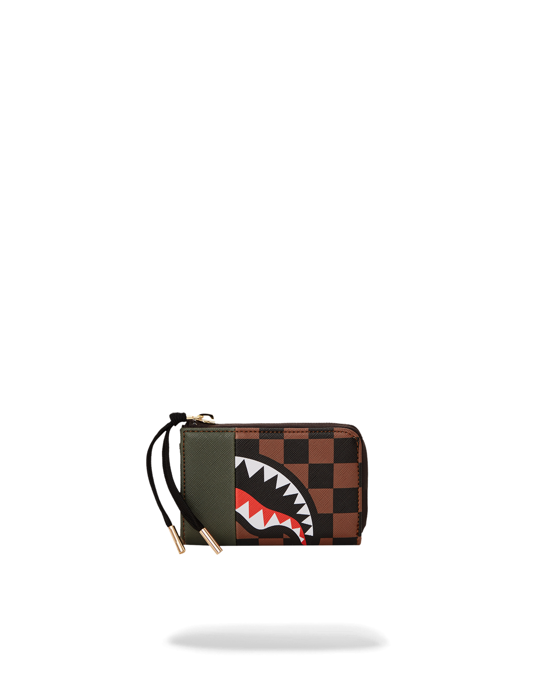 EXTERIOR GOLD ZIP POCKET SHARKS IN PARIS WALLET
