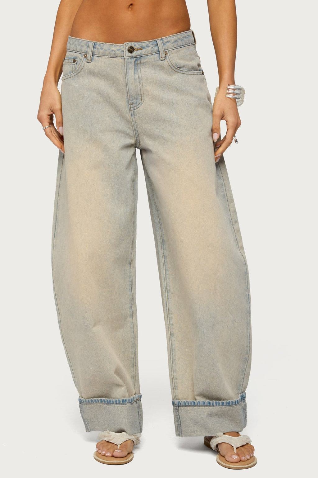 Kella Low Rise Baggy Jeans