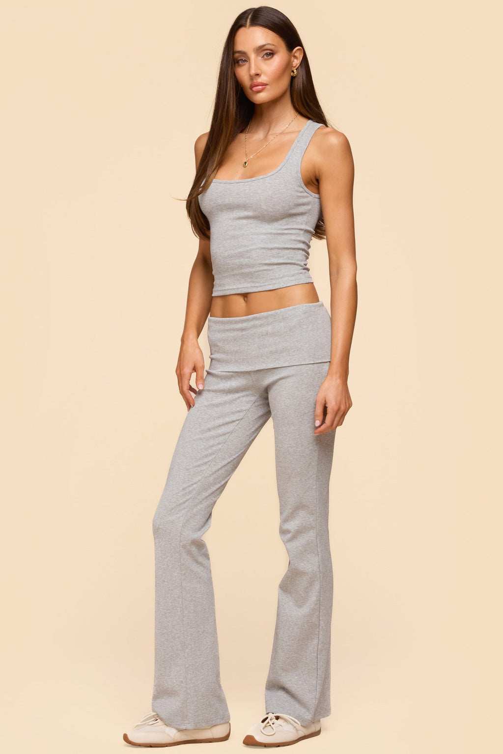 Ivanne Foldover Flared Pants
