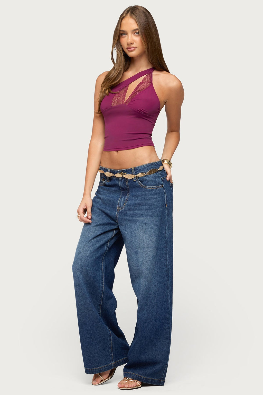 Nichol Low Rise Baggy Jeans
