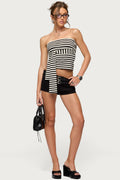 Iza Double Belt Micro Shorts