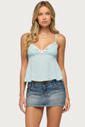 Willah Coastal Charm Babydoll Top