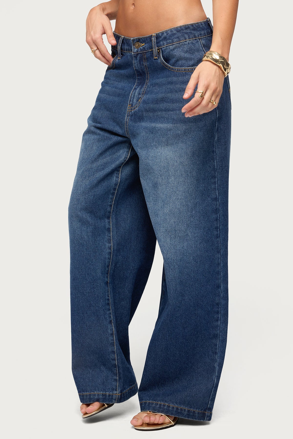 Nichol Low Rise Baggy Jeans