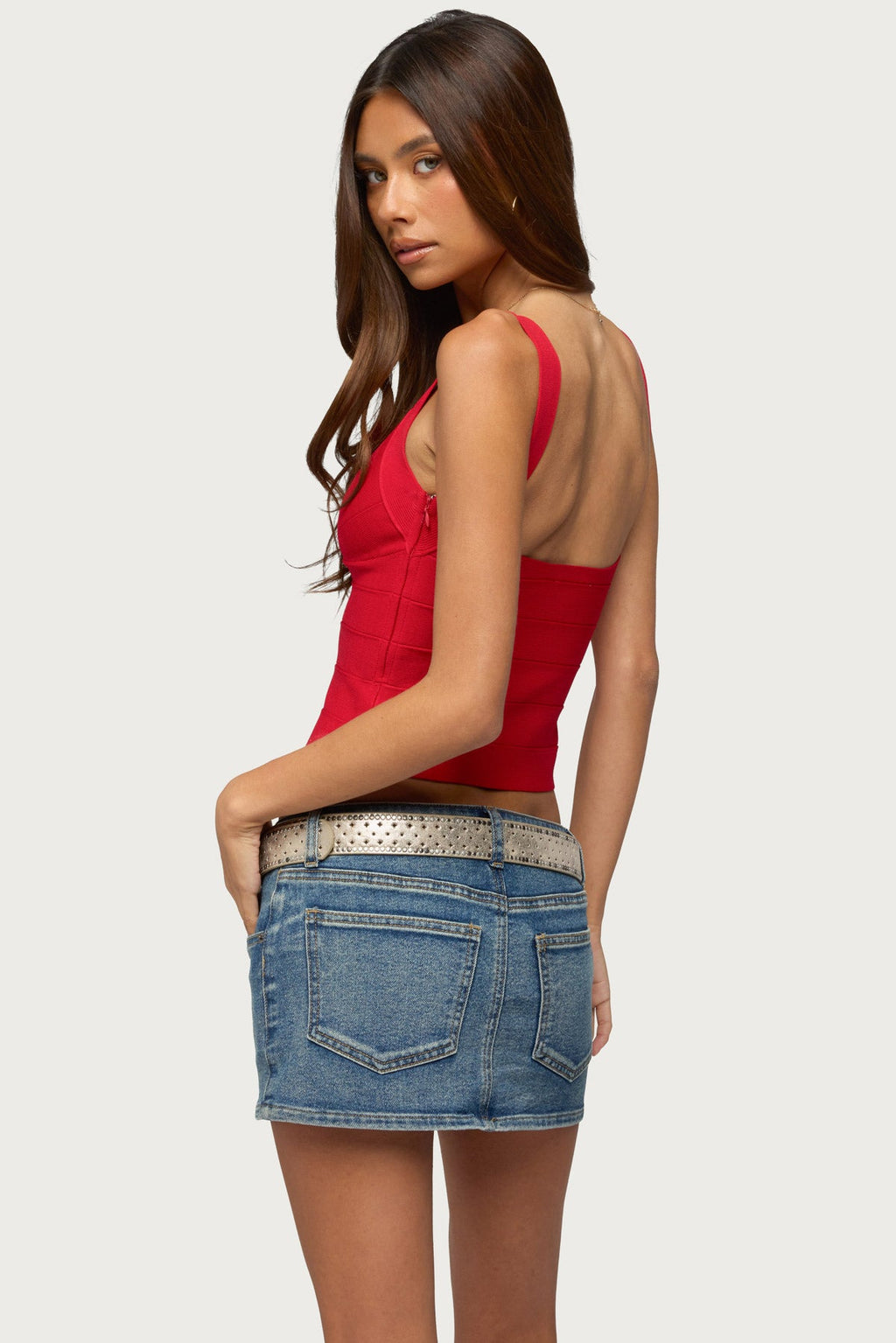 Ianthe Knit Bandage Top