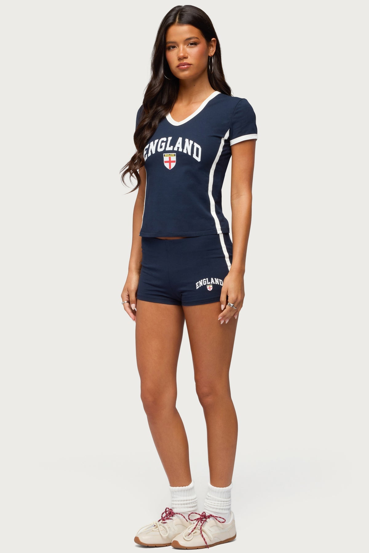 England Girl Micro Shorts