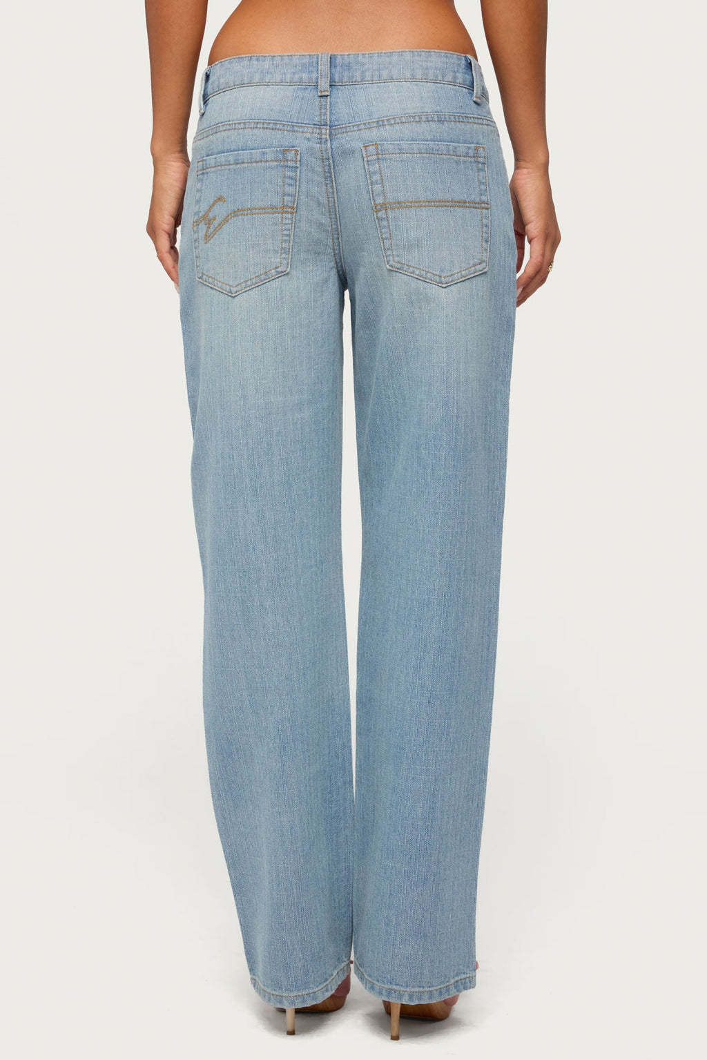 Cresida Low Rise Straight Leg Jeans
