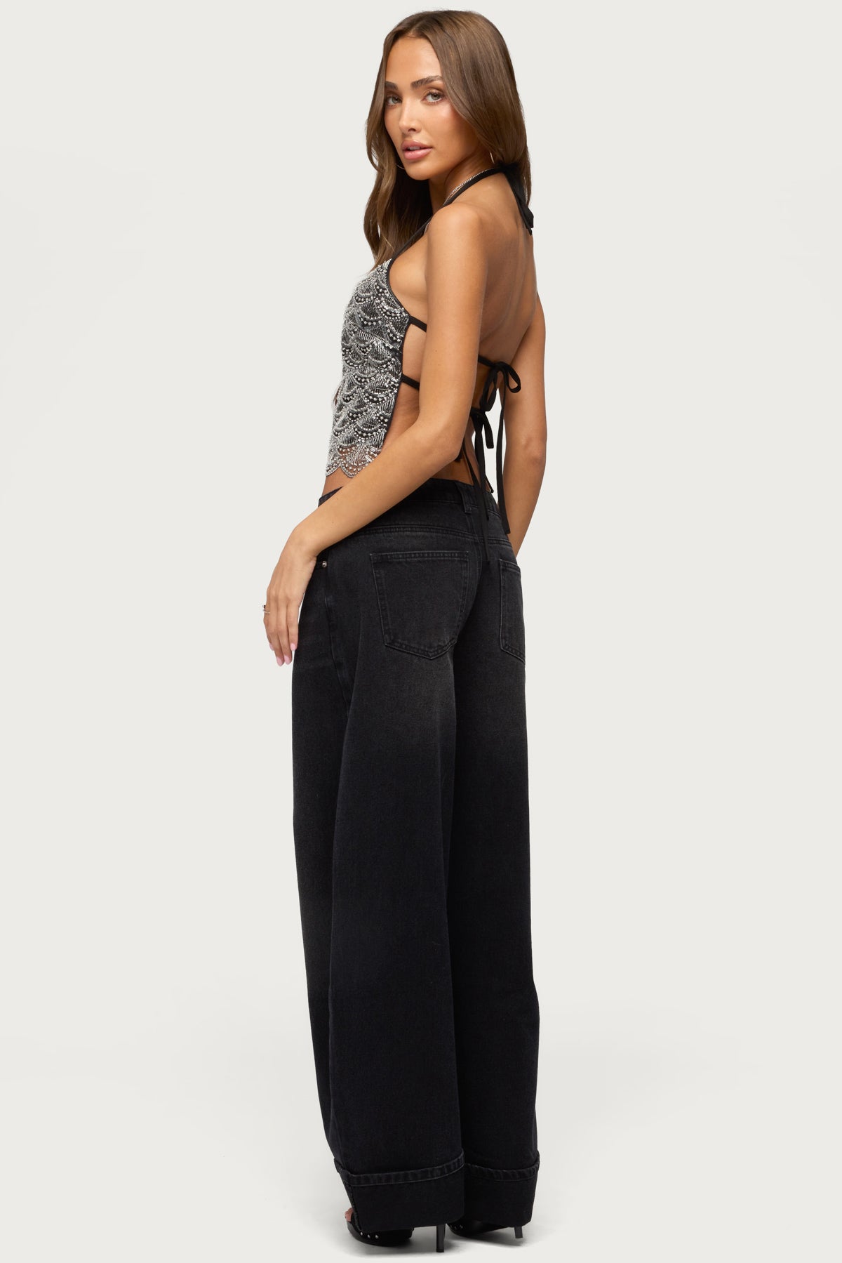 Kella Low Rise Baggy Jeans