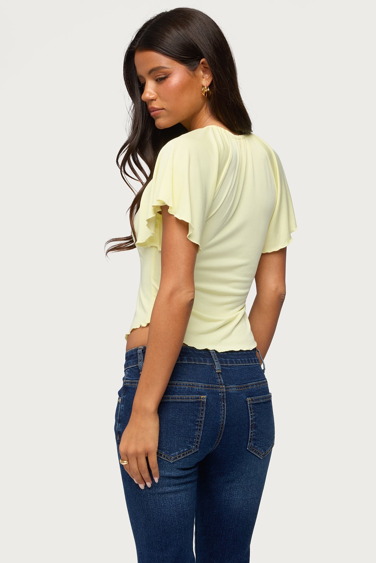 Roye Keyhole Raglan Top