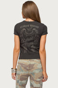 Edikted Vintage Studded T Shirt